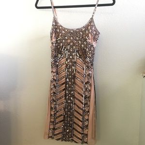 Miss Selfridge Sequin Minidress